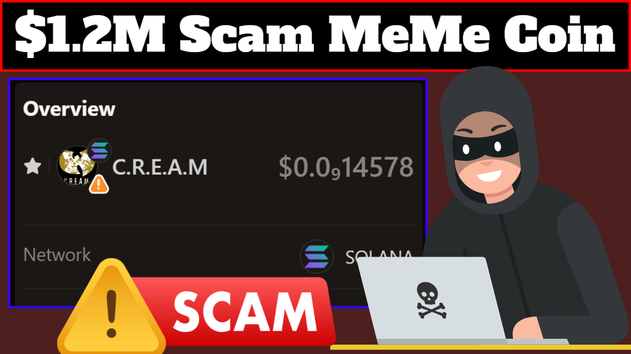 $1.2M Scam In Solana Meme Coin