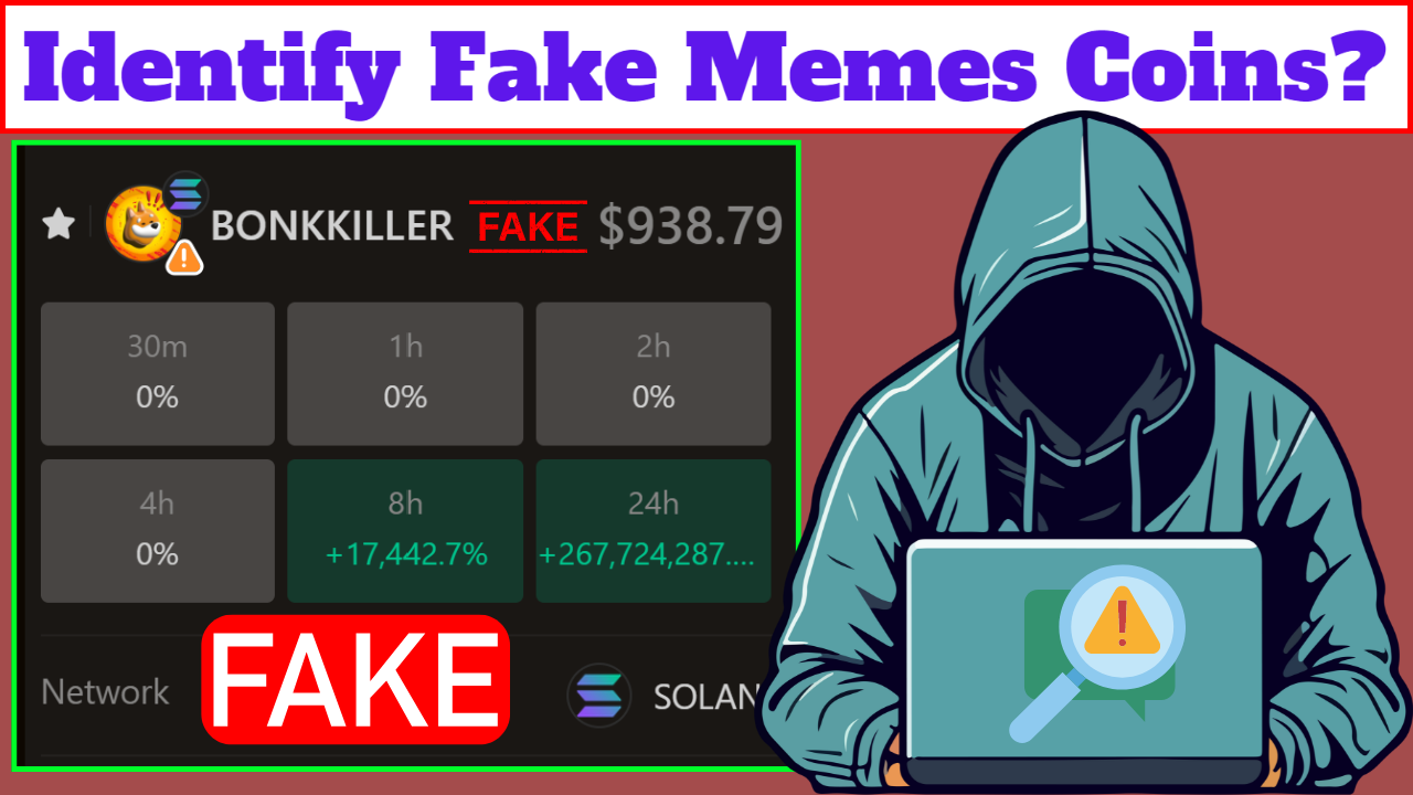 How To Identify Fake Solana Memes Coins