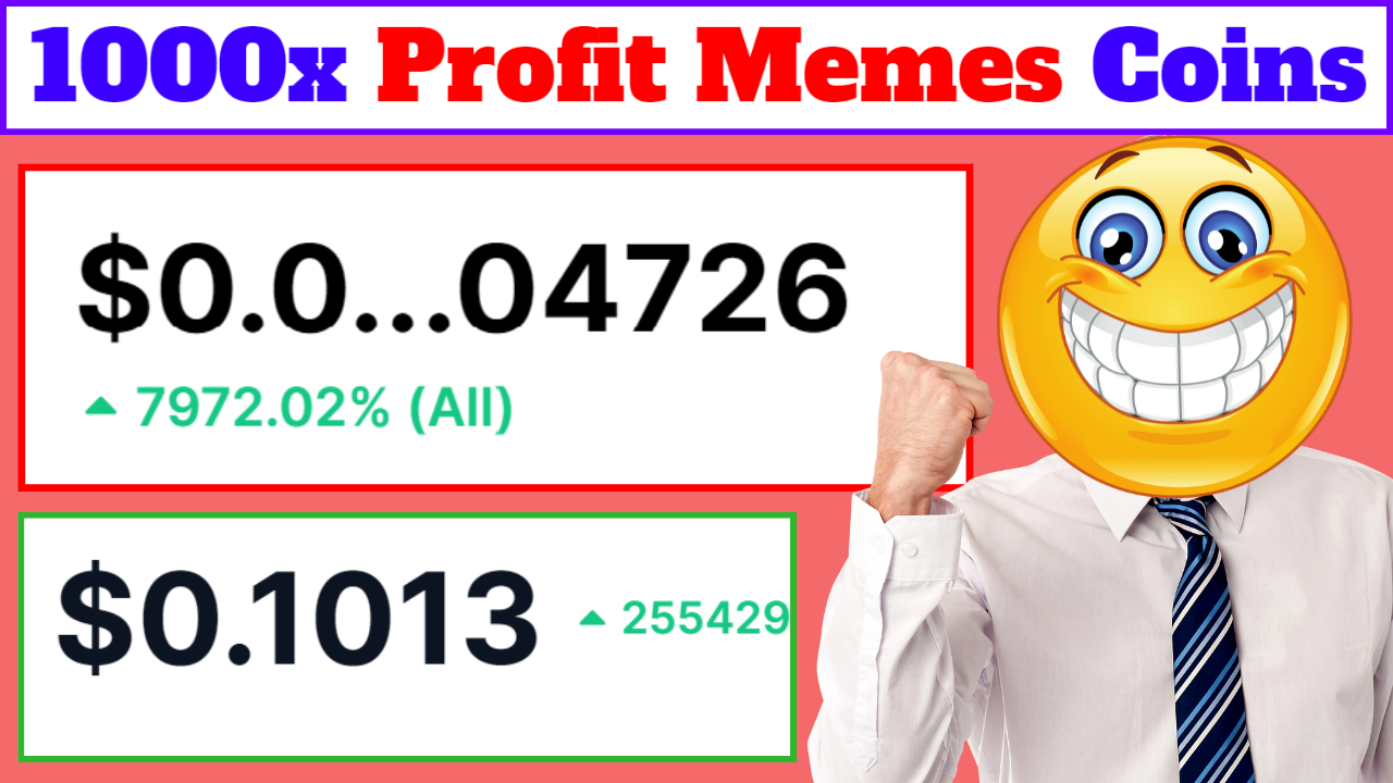Top 2 1000x Profit Memes Coins In May 2024