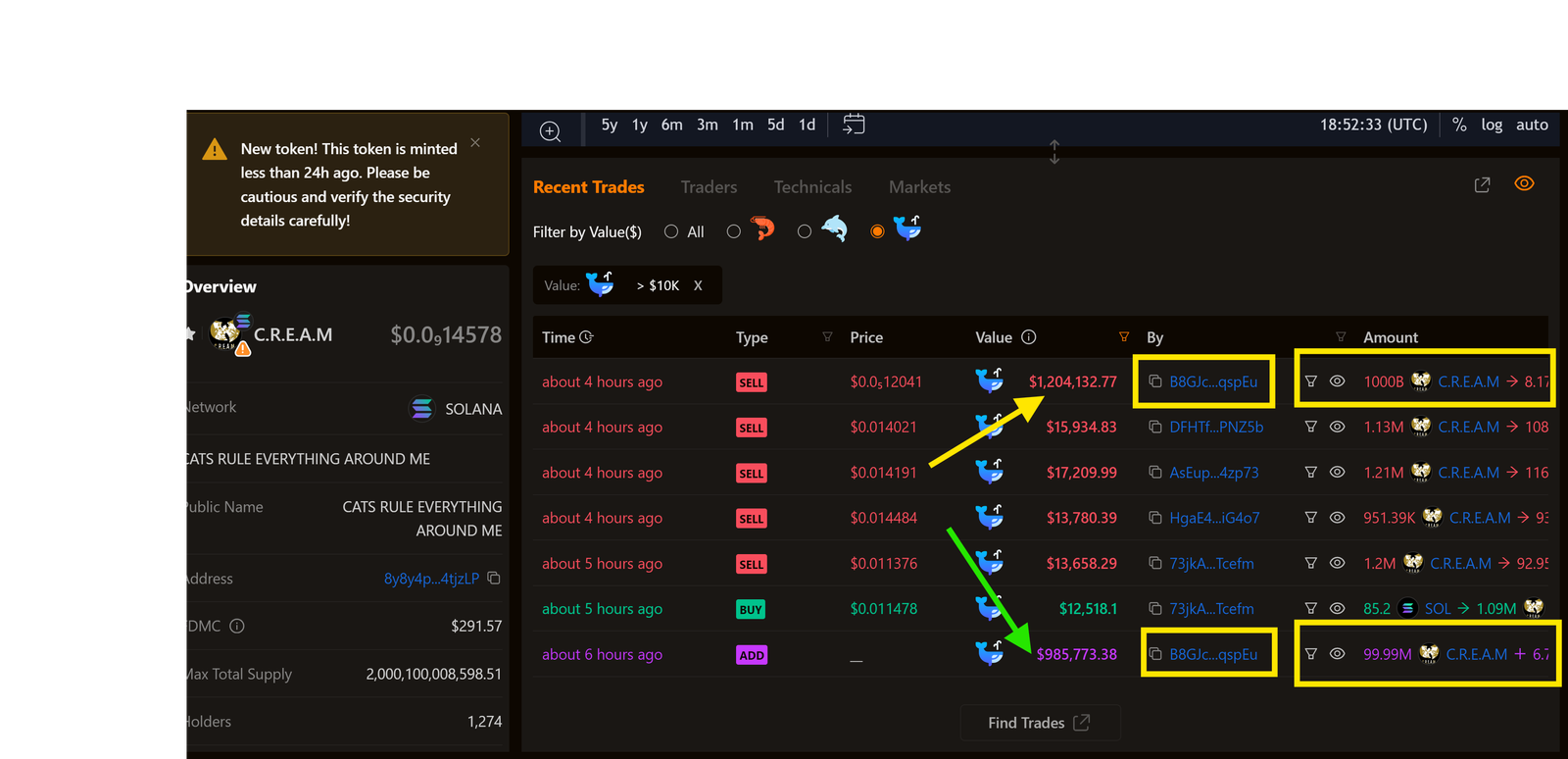 $1.2M Scam In Solana Meme Coin