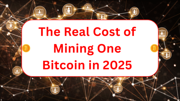 The Real Cost of Mining One Bitcoin in 2025