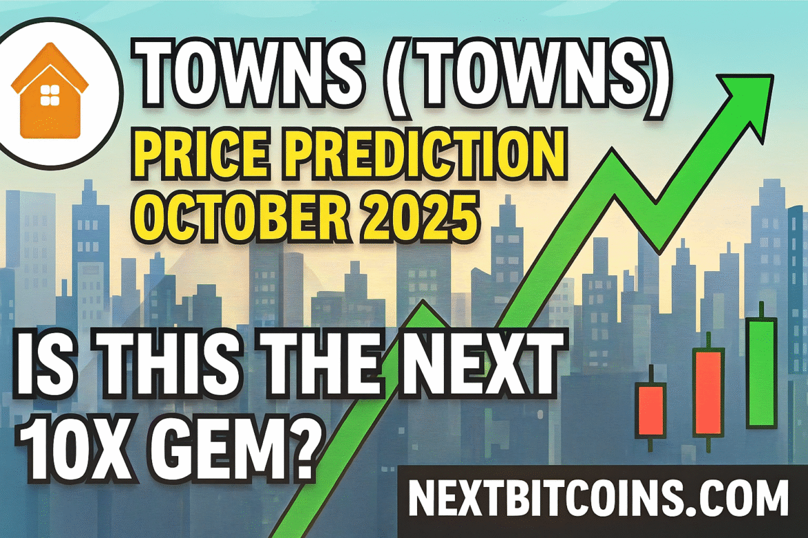 Towns (TOWNS) Price Prediction October 2025 Is This the Next 10x Gem