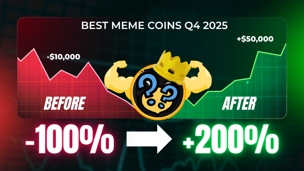 Best Meme Coins Q4 2025 That Can Pump Before The Year Ends