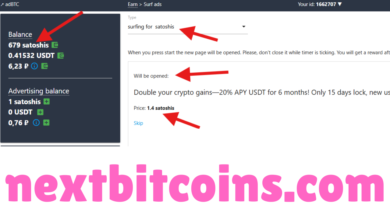 adbtc faucet earning