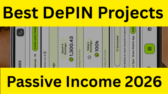Best DePIN Projects for Passive Income 2026